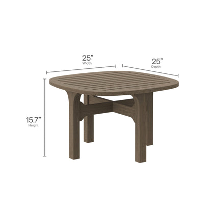 Saratoga 4-Piece Outdoor Patio Teak Wood Furniture Set by Modway